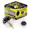 Drill Brush Power Scrubber By Useful Products 5 in W 5 in L Brush, White W-S-2O-QC-DB - alternate 1